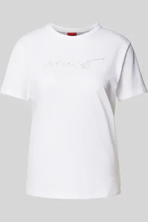 HUGO BOSS T-Shirt mit Label-Print Modell 
