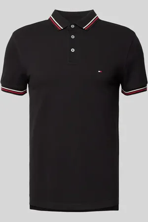 Tommy Hilfiger Regular Fit Poloshirt mit Logo-Stitching in , Größe S