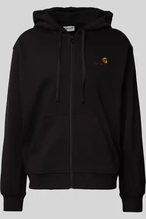 Carhartt Sweatjacke mit Logo-Stitching in , Größe L