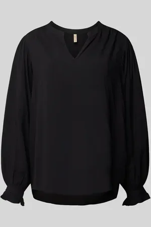 soyaconcept Blusenshirt mit V-Ausschnitt Modell 