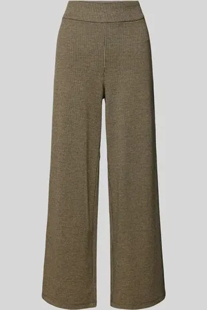 TOM TAILOR Wide Fit Culotte mit Hahnentritt-Muster in , Größe 34/28