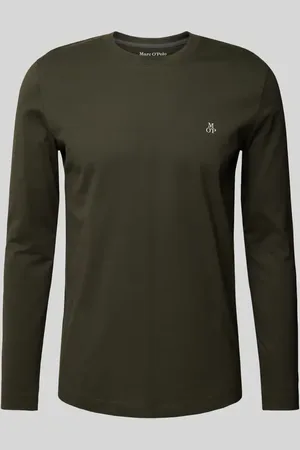 Marc O’ Polo Regular Fit Langarmshirt aus reiner Baumwolle in , Größe M