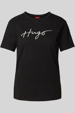 HUGO BOSS T-Shirt mit Label-Print Modell 