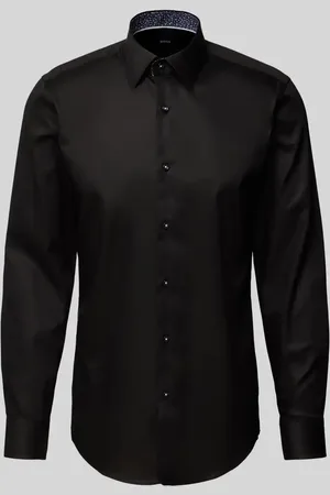 HUGO BOSS Regular Fit Business-Hemd mit Kentkragen in , Größe 38