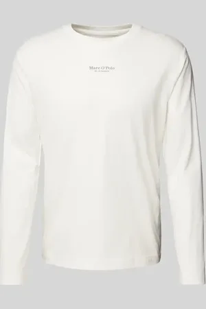 Marc O’ Polo Regular Fit Langarmshirt aus reiner Baumwolle in , Größe M