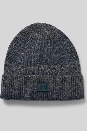 G-Star Beanie mit Label-Patch und Woll-Anteil Modell 