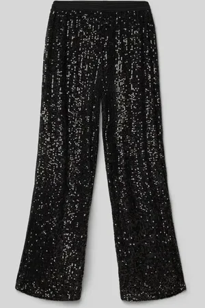 ONLY Straight Fit Hose mit Paillettenbesatz Modell 
