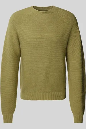 Jake*s Strickpullover mit Rundhalsausschnitt in , Größe S