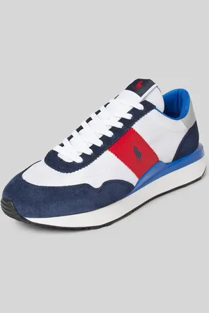 Ralph Lauren Sneaker aus Leder-Mix Modell 