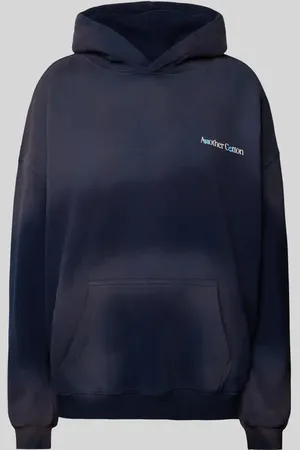 Another Cotton Lab Oversized Hoodie mit Label-Print Modell 