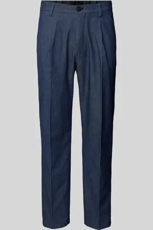 JOOP! Loose Fit Bundfaltenhose mit Gesäßtaschen Modell 