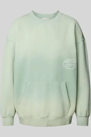 Another Cotton Lab Oversized Sweatshirt mit Label-Print Modell 