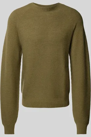 Jake*s Strickpullover mit Rundhalsausschnitt in , Größe S