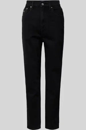 Tommy Hilfiger Mom Fit Jeans mit Logo-Stitching in , Größe 25/32