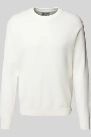 Jake*s Strickpullover mit Rundhalsausschnitt in , Größe M