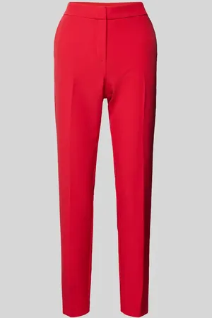 HUGO BOSS Skinny Fit Stoffhose mit Bügelfalten Modell 