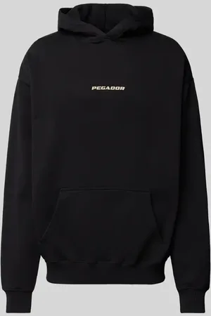 Pegador Oversized Hoodie mit Label-Print in , Größe XS