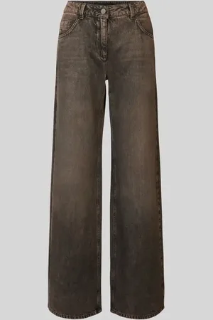 Luisa Cerano Wide Leg Jeans im 5-Pocket-Design in , Größe 42