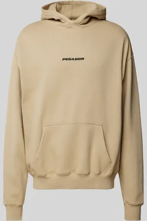 Pegador Oversized Hoodie mit Label-Print in , Größe S