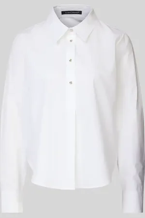 Luisa Cerano Regular Fit Bluse mit kurzer Knopfleiste in , Größe 34