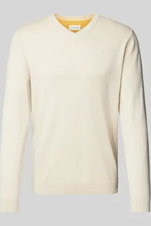 TOM TAILOR Regular Fit Strickpullover aus reiner Baumwolle in , Größe M