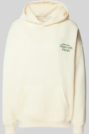 Another Cotton Lab Hoodie mit Label-Print in , Größe XS