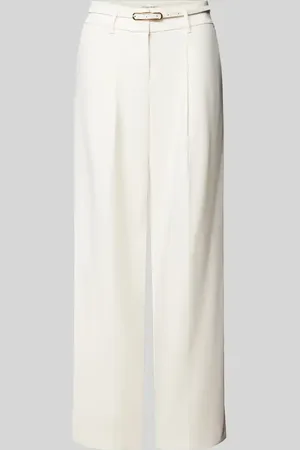 Christian Berg Wide Leg Stoffhose mit Bundfalten in , Größe 40