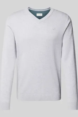 TOM TAILOR Regular Fit Strickpullover aus reiner Baumwolle in , Größe M