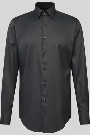 HUGO BOSS Regular Fit Businesshemd mit extra langem Arm Modell 
