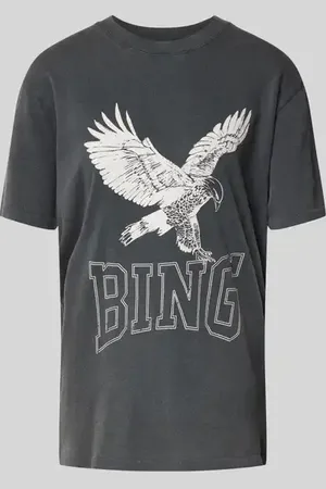 ANINE BING T-Shirt mit Label-Print in , Größe XS