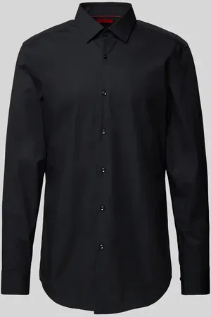 HUGO BOSS Slim Fit Business-Hemd mit Knopfleiste Modell 