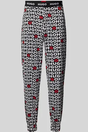 HUGO BOSS Regular Fit Sweatpants mit Label-Bund Modell 