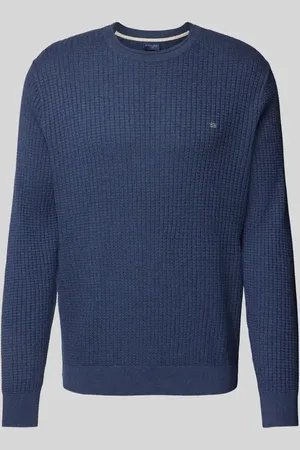 Christian Berg Regular Fit Strickpullover mit Strukturmuster in , Größe S