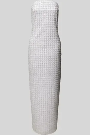 ROTATE Off-Shoulder-Kleid mit Ziersteinbesatz in , Größe 34