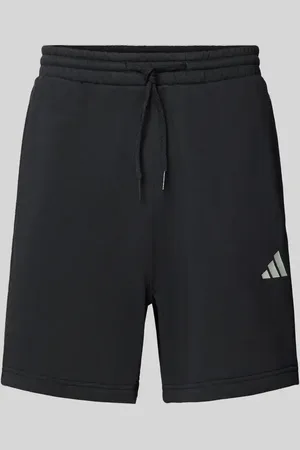 adidas Sweatshorts mit Viskose-Anteil und Label-Print in , Größe S