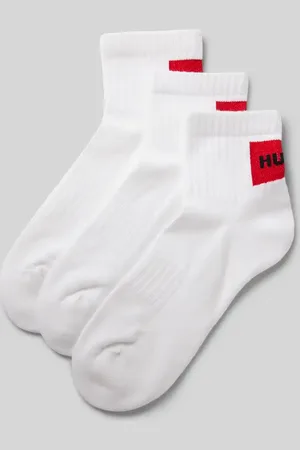 HUGO BOSS Socken mit Label-Print im 3er-Pack in , Größe 39-42