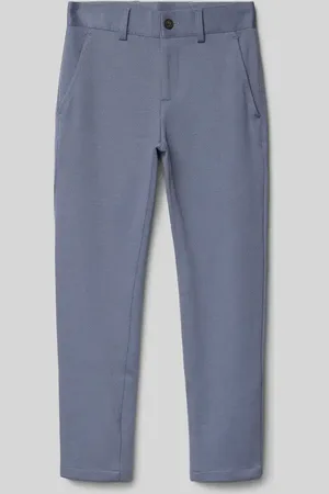 QS by s.Oliver Regular Fit Hose mit Piqué-Optik in , Größe 158