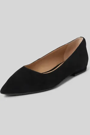 Ralph Lauren Lederballerinas mit Blockabsatz Modell 