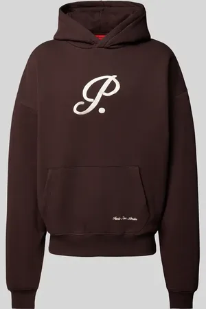 Prohibited Oversized Hoodie mit Label-Stitching Modell 