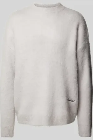 Prohibited Strickpullover mit Label-Stitching Modell 