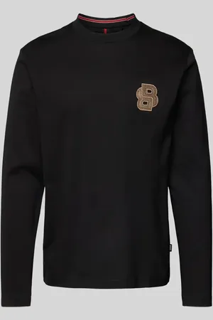 HUGO BOSS Longsleeve mit Logo-Stitching Modell 
