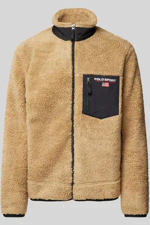 Ralph Lauren Sweatjacke aus Teddyfell in , Größe XS