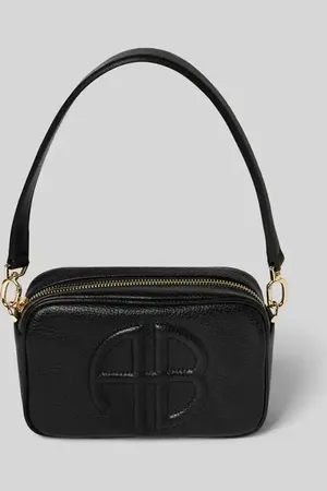 ANINE BING Shoulder Bag mit Label-Prägung in , Größe 1