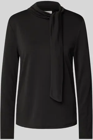 QS by s.Oliver Regular Fit Langarmshirt mit Modal in , Größe 38
