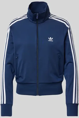 adidas Sweatjacke mit Stehkragen in , Größe M