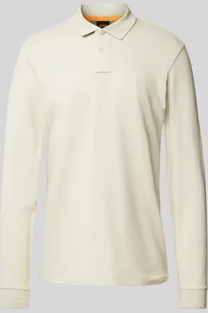 HUGO BOSS Slim Fit Poloshirt mit Label-Badge Modell 