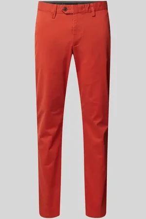 Christian Berg Regular Fit Chino mit Gürtelschlaufen in , Größe 25