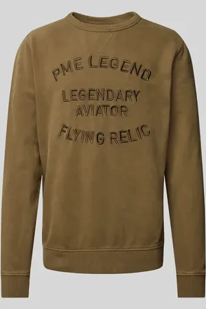 PME Legend™ Sweatshirt mit gerippten Abschlüssen in , Größe M