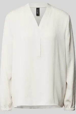 Marc Cain Regular Fit Bluse mit V-Ausschnitt in , Größe 34