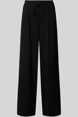 Cambio Wide Leg Stoffhose mit Bundfalten Modell 